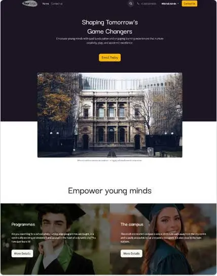 School or University Theme